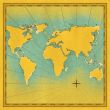 Map of the world illustration