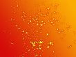 Sparks of floating light illustration
