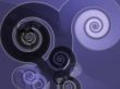Abstract spiral swirls