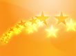 Flying stars illustration