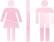 Toilet symbol illustration