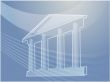 Grand building with pillars illustration