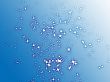 Sparks of floating light illustration