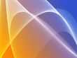Wavy glowing colors