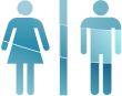 Toilet symbol illustration