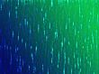 Streaks of multicolored light