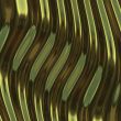 Warped metal chrome
