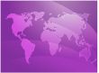 World map waves