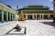 Inside monastery in Mandalay