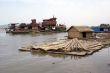Houseboat and ship