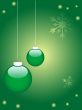Green christmas background