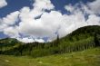 Mountains and clouds