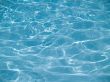 Sun reflections in pool