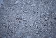 drops of rain water on a fresh asphalt