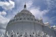 Clouds and white pagoda