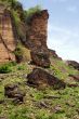 Staircase and stupa