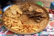Fast food on the table