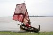Boat with sail