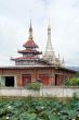 Stupas and lotuses
