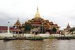 Temple and boats