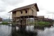 Houses on the lake Inle