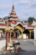Inner yard of buddhist monastery