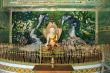 Buddha and green altar