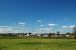 russia village rural landscape