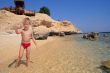  Boy playing on the beach