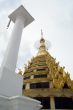 Pagoda and column