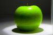 Shiny green Granny Smith apple