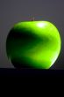 Shiny green Granny Smith apple