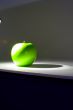 Shiny green Granny Smith apple