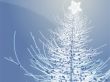 Sparkly christmas tree illustration