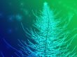 Sparkly christmas tree illustration