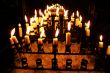 Candles in church