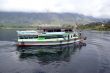 Ferry on the lakr Toba