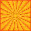 Sun rays with orange colors.
