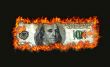 Burning dollars