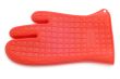Red oven glove