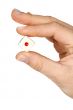 hand holding a dice