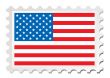 us flag card
