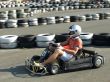 go kart in action