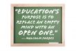 Quote Series Chalkboard