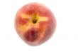 ripe peach macro
