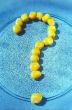 Corn grains question mark