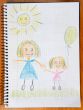 drawing of a mother and her daugther