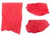 Ripped Red Tissue Paper