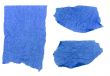 Ripped Blue Tissue Paper