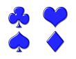 Playing card icons